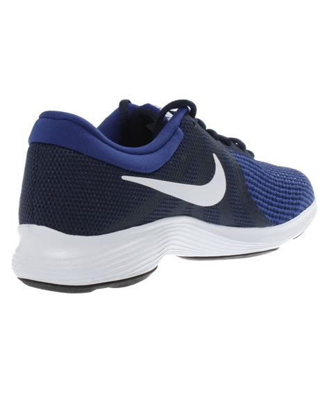 nike herren laufschuhe nike revolution 4 eu blau aj3490 414|Nike Revolution 4 midnight navy/deep royal blue/black/white .